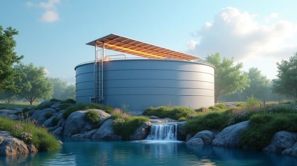 Optimisez le traitement de l'eau avec Aqua2000 sans électricité